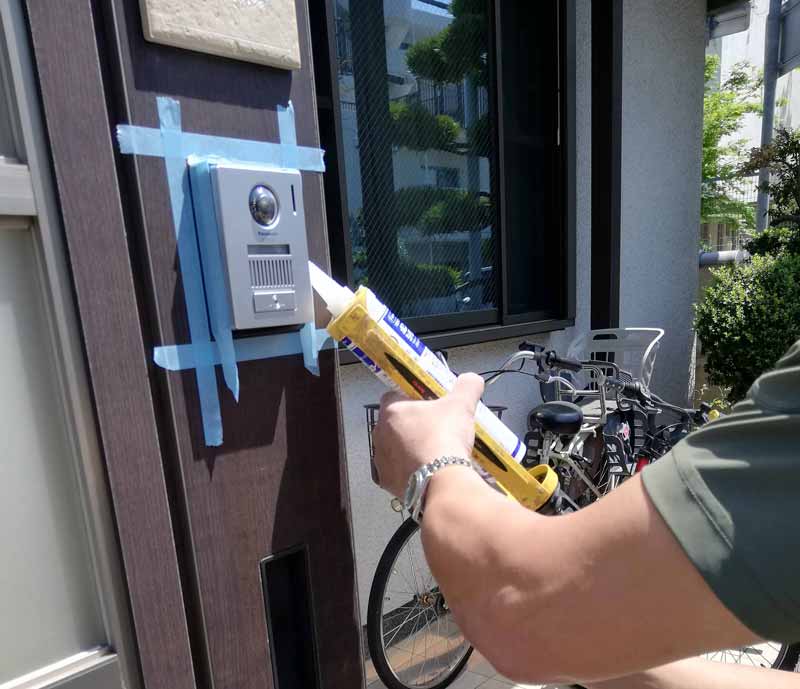 防犯カメラ、インターホン、火災報知器などの安全対策設備の設置
