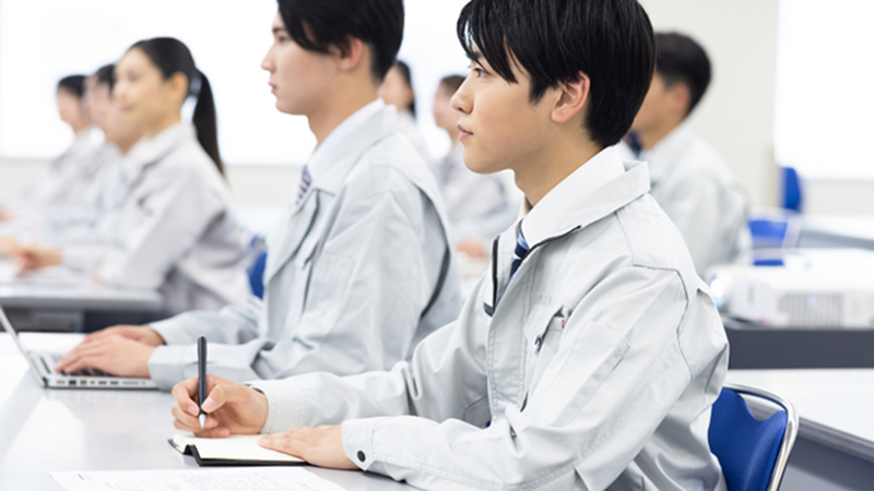 未経験からでもスタートできるよう、研修制度を用意